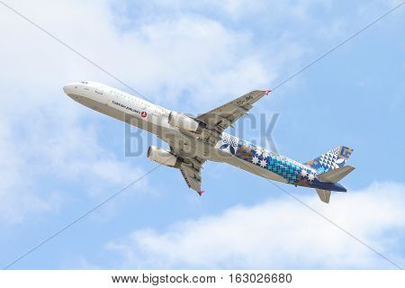 Airplane Takes Off