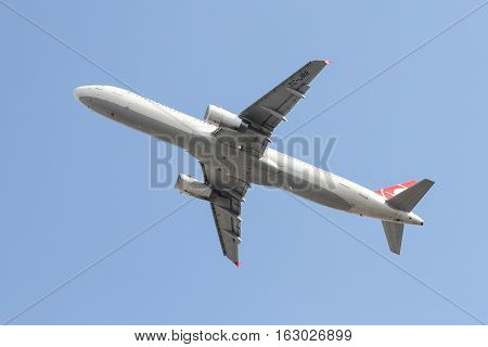 Airplane Takes Off