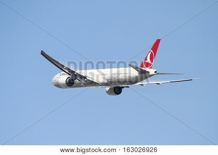 Airplane Takes Off