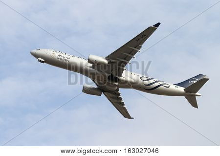 Airplane Takes Off
