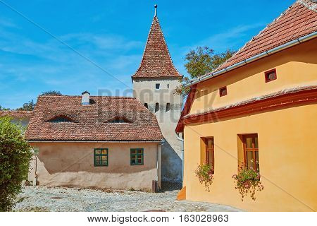 Street In Sighisoara