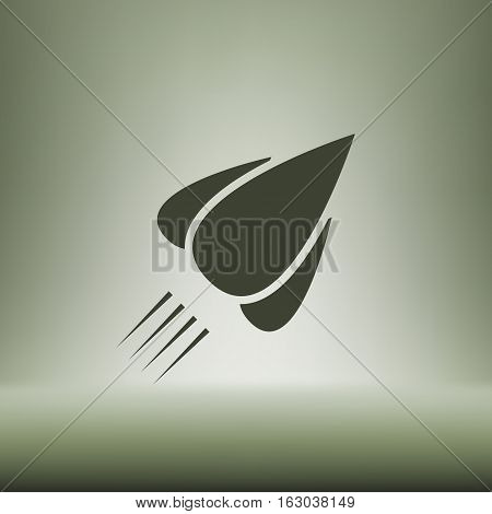 Rocket Icon Stock Vector