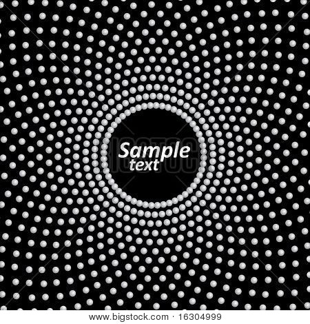 Abstrakt baggrund for tekst