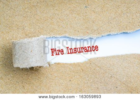Insurance With Red Text.