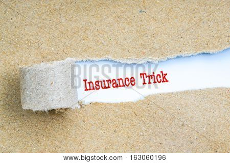 Insurance With Red Text.