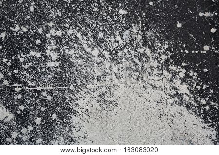 White Paint On Roofing Material