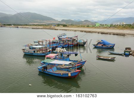 Fishing Boats Docking At The Main Pier