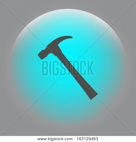 Hammer Flat Style Vector Icon