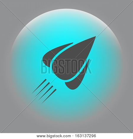 Rocket Icon Stock Vector