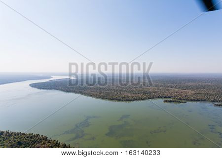 Iguazu Falls Helicopter View, Argentina