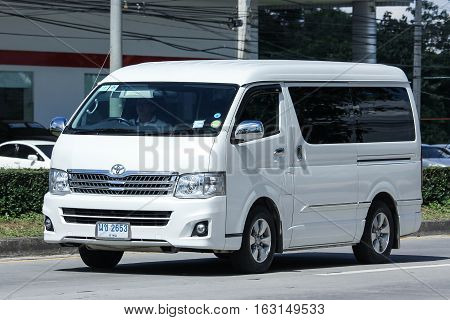 Private Toyota Ventury Van.