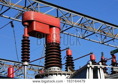 Red Electrical Component In A Power Plant To Automatically Vary