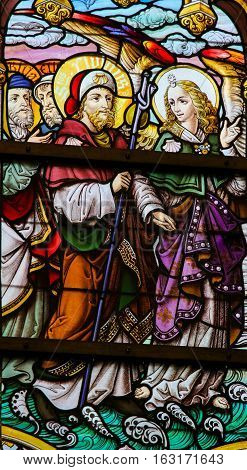 Stained Glass - Saint Livinus