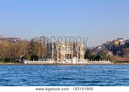 Kucuksu Kasri (Sultans mansion) in Instanbul, Turkey