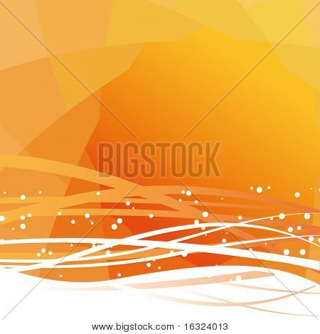 Orange baggrund