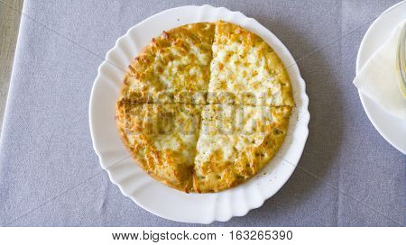 Traditional Bulgarian Bread Called Parlenka