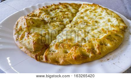 Traditional Bulgarian Bread Called Parlenka