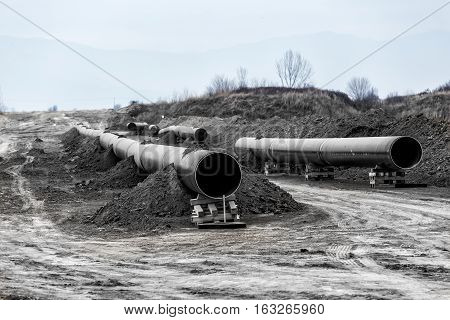 Construction Of Gas Pipeline Trans Adriatic Pipeline - Tap