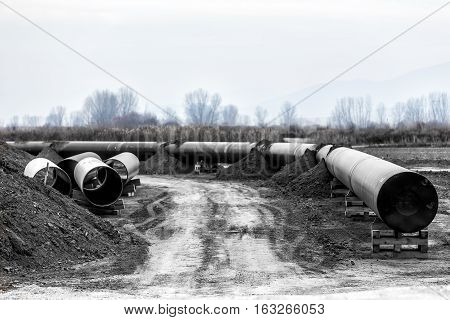 Construction Of Gas Pipeline Trans Adriatic Pipeline - Tap