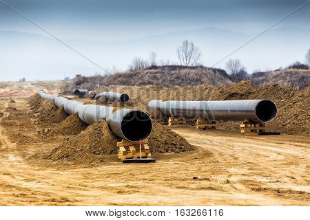 Construction Of Gas Pipeline Trans Adriatic Pipeline - Tap