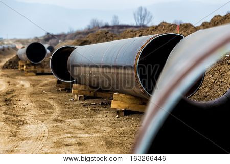 Construction Of Gas Pipeline Trans Adriatic Pipeline - Tap