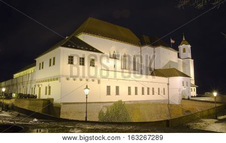 Brno city - Spilberk castle Central Europe - Czech Republic.