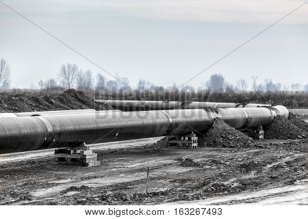 Construction Of Gas Pipeline Trans Adriatic Pipeline - Tap