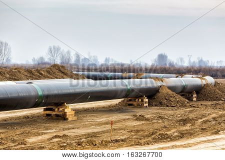 Construction Of Gas Pipeline Trans Adriatic Pipeline - Tap