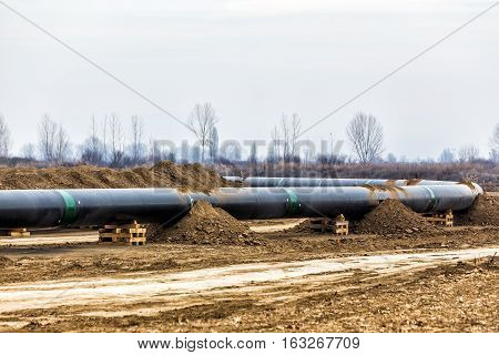 Construction Of Gas Pipeline Trans Adriatic Pipeline - Tap