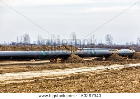 Construction Of Gas Pipeline Trans Adriatic Pipeline - Tap