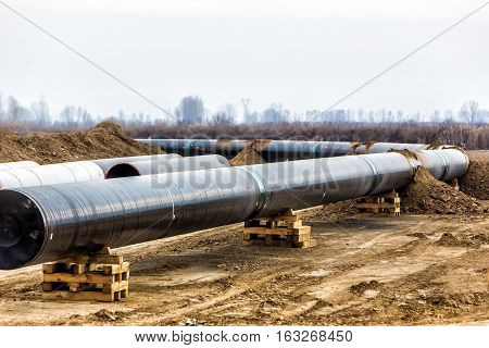 Construction Of Gas Pipeline Trans Adriatic Pipeline - Tap