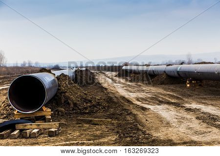 Construction Of Gas Pipeline Trans Adriatic Pipeline - Tap