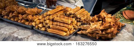 Deep fried delights at a festival in buenos aires