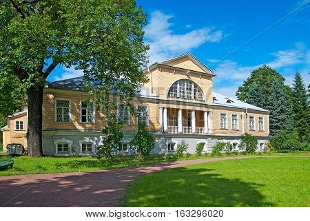 SAINT-PETERSBURG, RUSSIA, AUGUST 3, 2016: Laboratory of General Geobotany in Peter the Great Botanical Garden (Botanic Gardens of the Komarov Botanical Institute)