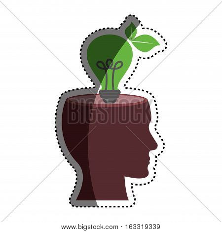 Bulb or big idea icon vector illustration graphic design