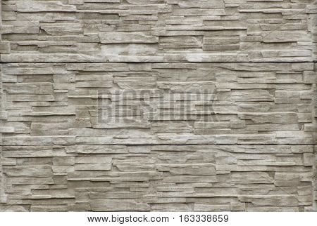gray concrete slab with a relief surface
