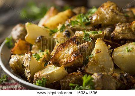 Homemade Roasted Jerusalem Artichoke Sunchokes