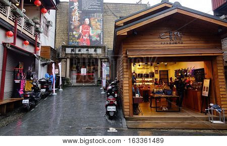 View Of Night Market In Jiufen, Taiwan