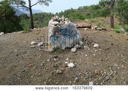 Cirali-Olympos, Lykian Way at the Taurus Mountains