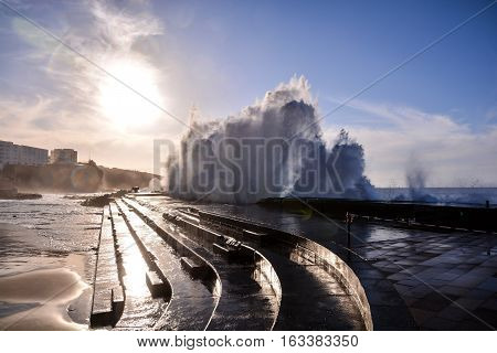 Big Wave In The Ocean