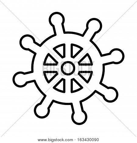 timon ship maritime icon vector illustration design