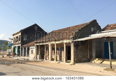 Old Houses At Ancient Village In Vietnam