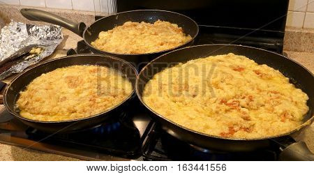 The Typical Dish Called Frico Of The Italian Region Of Friuli