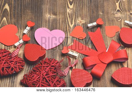 Decorative Colorful Valentine Background
