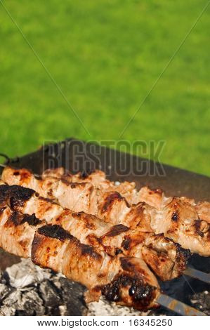 grill smaczny smażone w grill