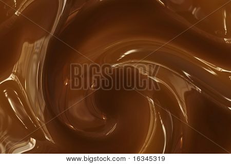 抽象巧克力环流背景