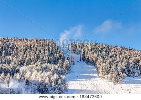 Landscape In Wintertime