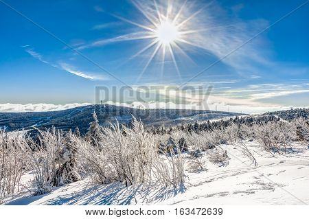 Landscape In Wintertime