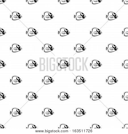 Fish tang pattern. Simple illustration of fish tang vector pattern for web