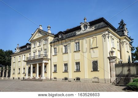 Residence Metropolitan Andrey Sheptytsky Primate of the Ukrainian Greek Catholic Church (1900-1944). Lviv Ukraine